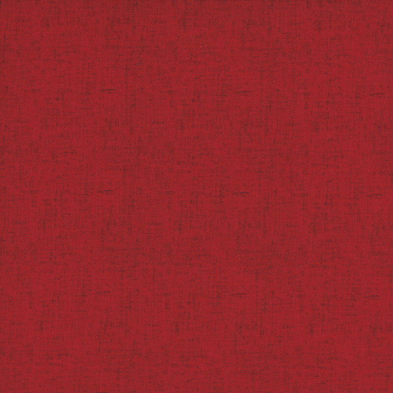This fabric features a bold red fabric with linen texture.