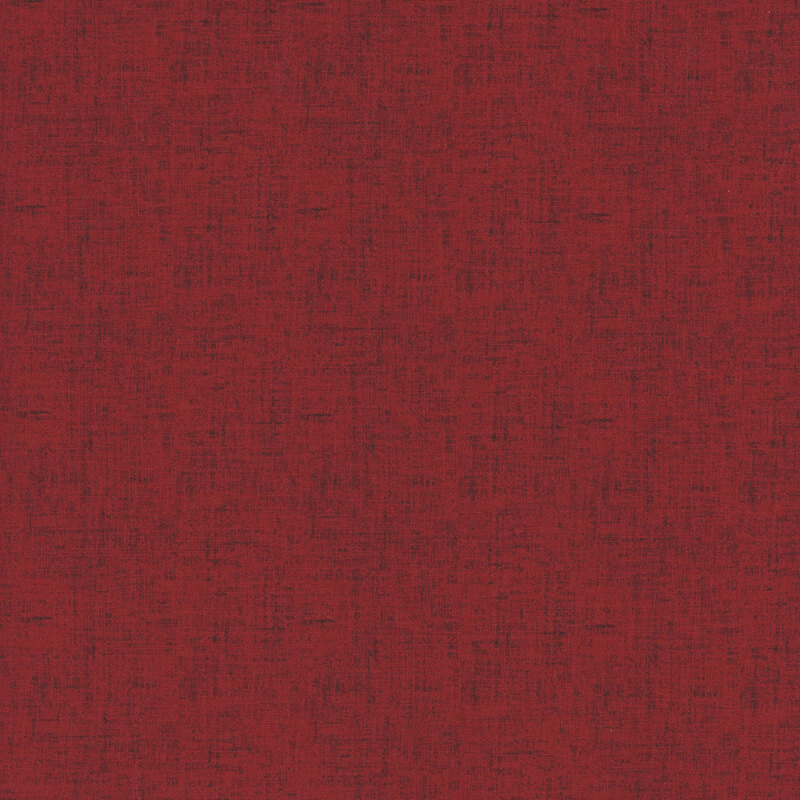 This fabric features a dark, rich red fabric with linen texture.