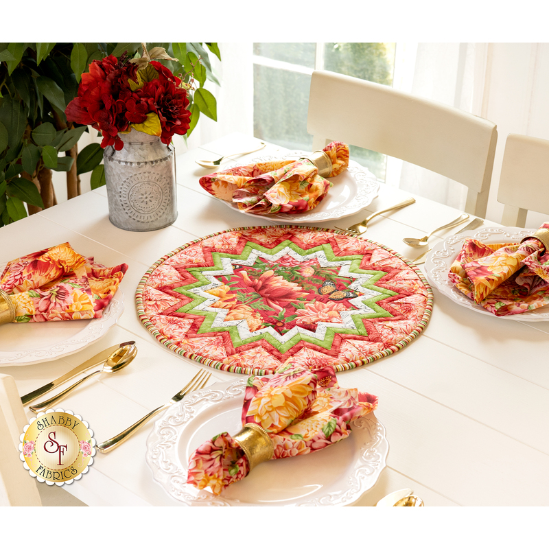 Country Morning Table Plastic Canvas Pattern Set