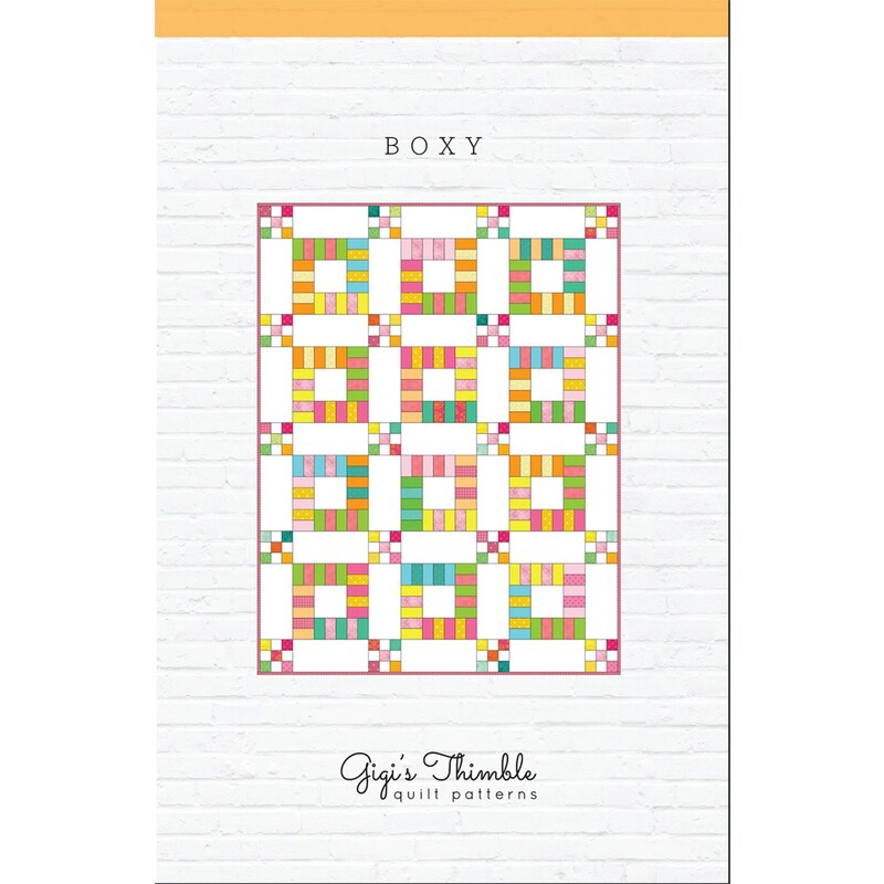 front of Boxy quilt pattern