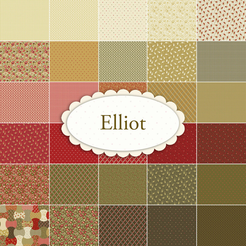 Elliot Yardage by Julie Hendrickson for Windham Fabrics Shabby Fabrics