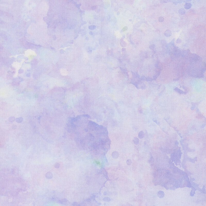Scan of pastel purple fabric featuring subtle texturing resembling splashes of water