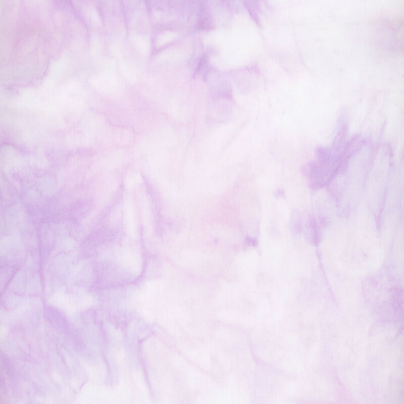 this fabric features a lovely mottled pattern of purple, pink and white