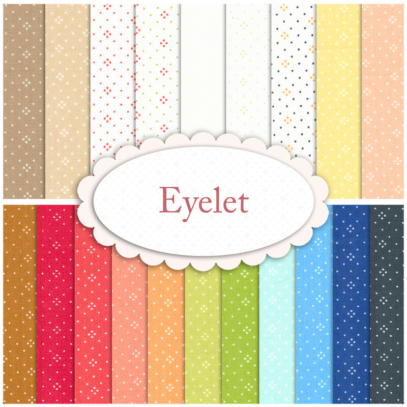 Eyelet Yardage by Fig Tree & Co. for Moda Fabrics Shabby Fabrics