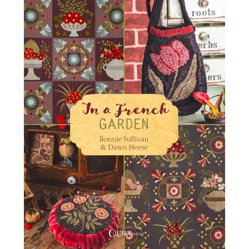 The cover of the In A French Garden book by Bonnie Sullivan and Dawn Heese