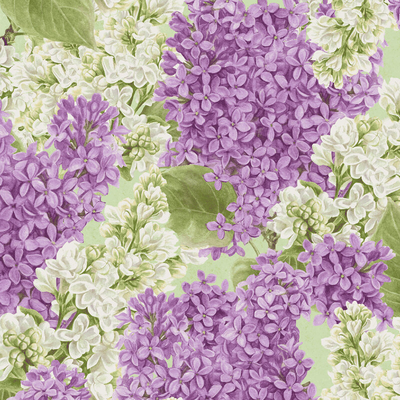 Bloomerang 954-56 Multi by Jane Shasky for Henry Glass Fabrics | Shabby ...