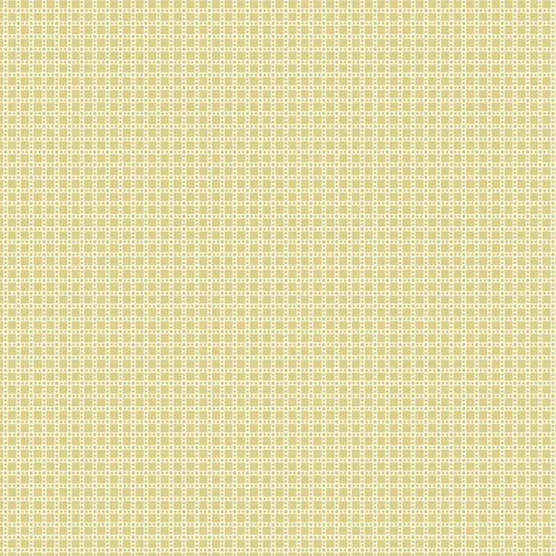 fabric featuring ditsy light green and dots on a cream background