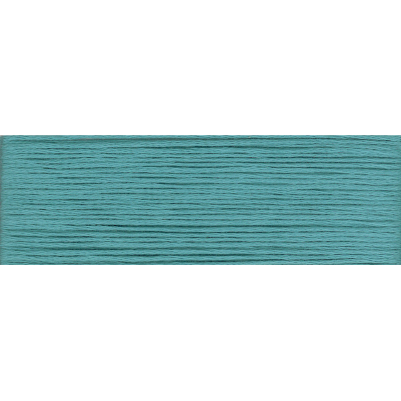 A close up of strands of light teal LECIEN Cosmo Floss