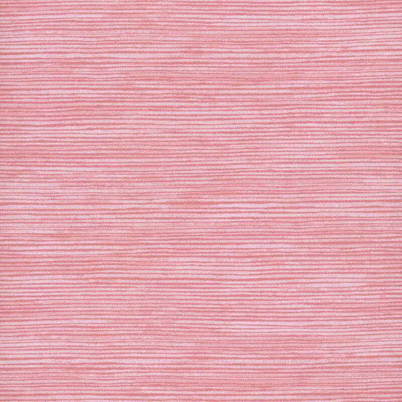 fabric featuring a pink and white vertical striped grain texture.