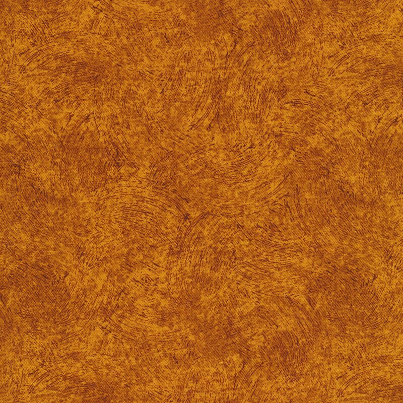 amber fabric featuring tonal brushstroke texturing