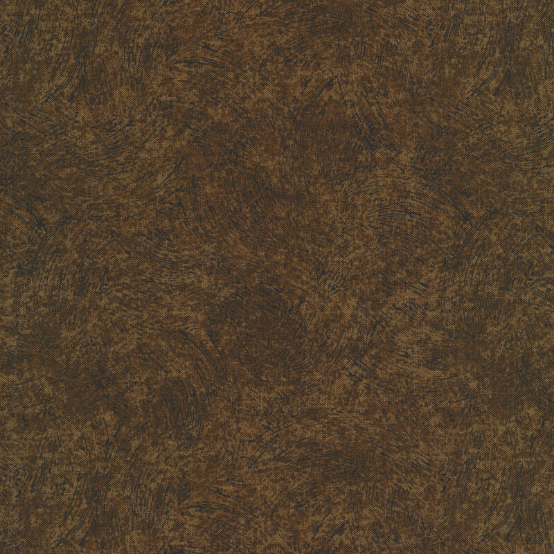 brown fabric featuring tonal brushstroke texturing