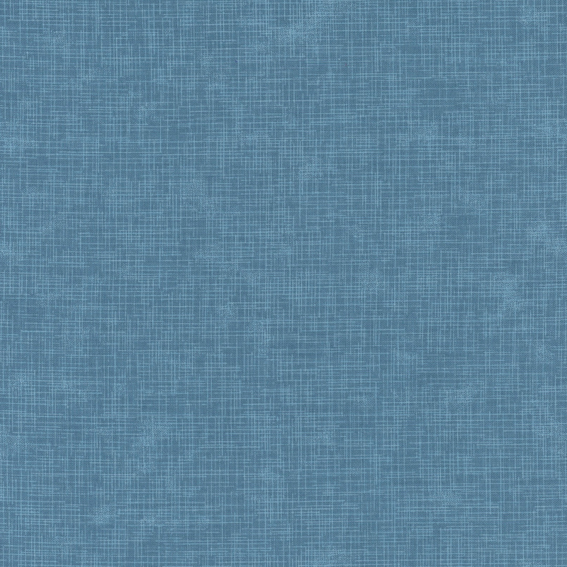 Dusty blue tonal linen textured basic fabric from the Quilter's Linen Collection
