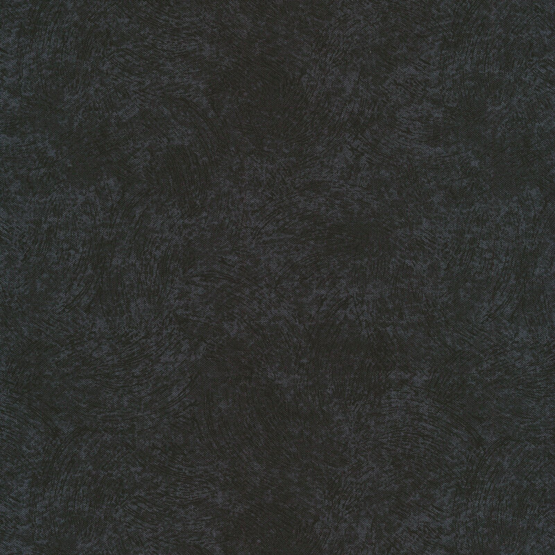 blue black fabric featuring tonal brushstroke texturing
