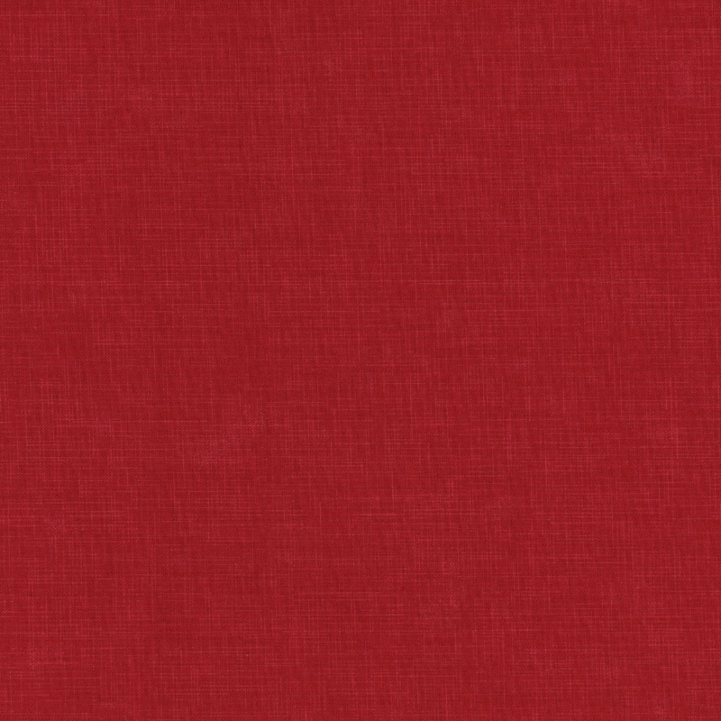 Red tonal linen textured basic fabric from the Quilter's Linen Collection