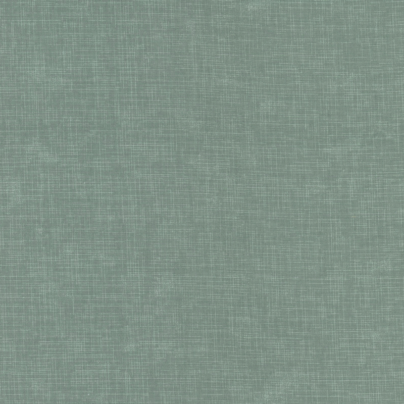 Teal tonal linen textured basic fabric from the Quilter's Linen Collection