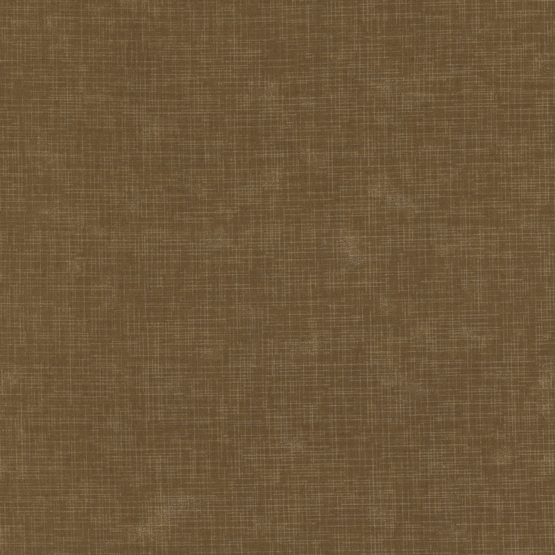 Brown tonal linen textured basic fabric from the Quilter's Linen Collection