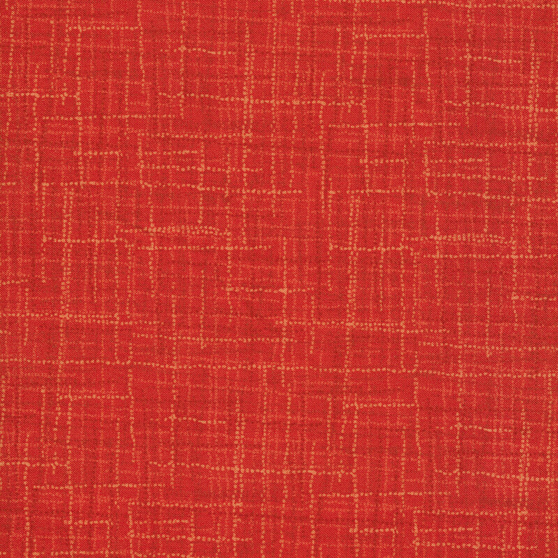 faded red fabric featuring tonal textures mimicking a woven fabric