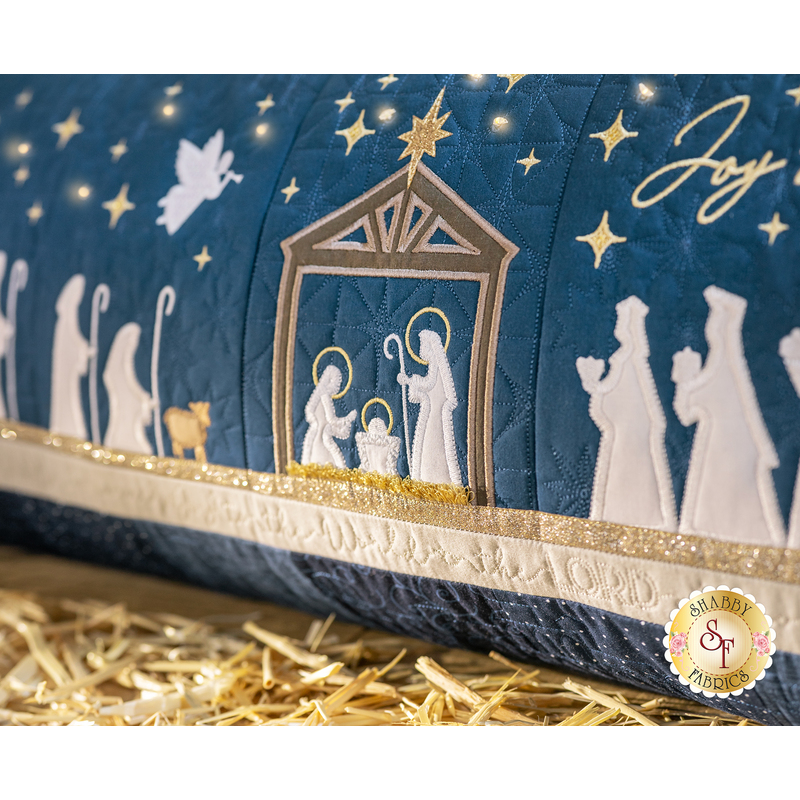 Nativity Bench Pillow Kit by Kimberbell – Strawberry Quiltcake
