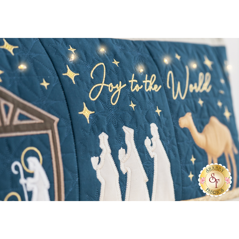 JOY TO THE WORLD BENCH BUDDIES PILLOW DECEMBER KIT//SIZE 8x8//KIMBERBELL -  12012020