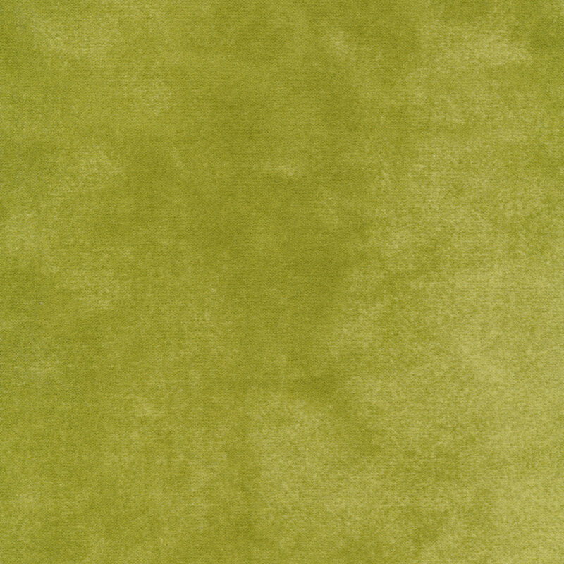 Mottled light green flannel fabric