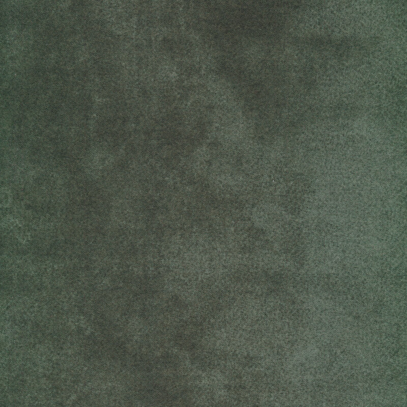 Mottled dark teal flannel fabric