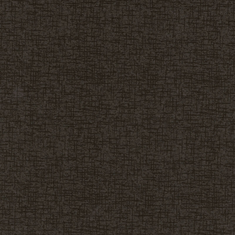 charcoal black fabric featuring darker black linen texturing