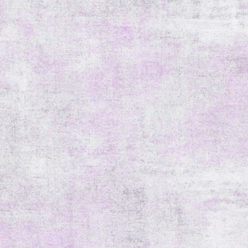 light gray fabric featuring darker gray and lilac purple dry-brushed texturing