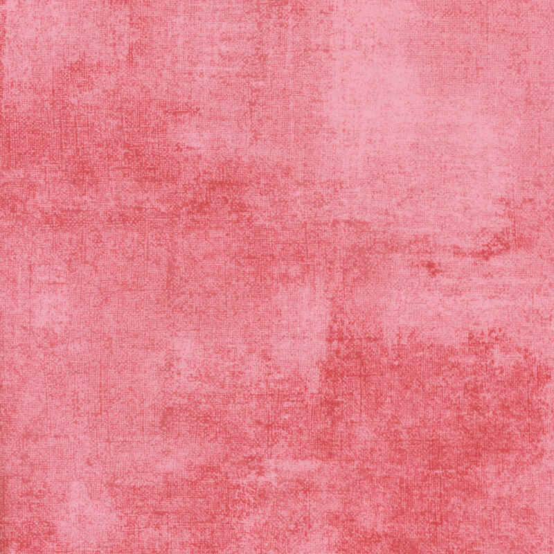 warm pink fabric featuring dark pink dry-brushed texturing