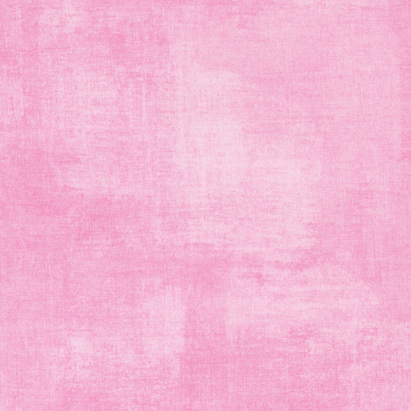 vibrant pink fabric featuring bubblegum pink dry-brushed texturing