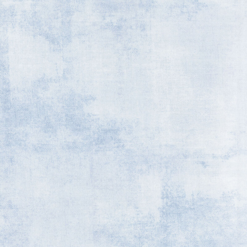 light blue fabric featuring light dutch blue dry-brushed texturing