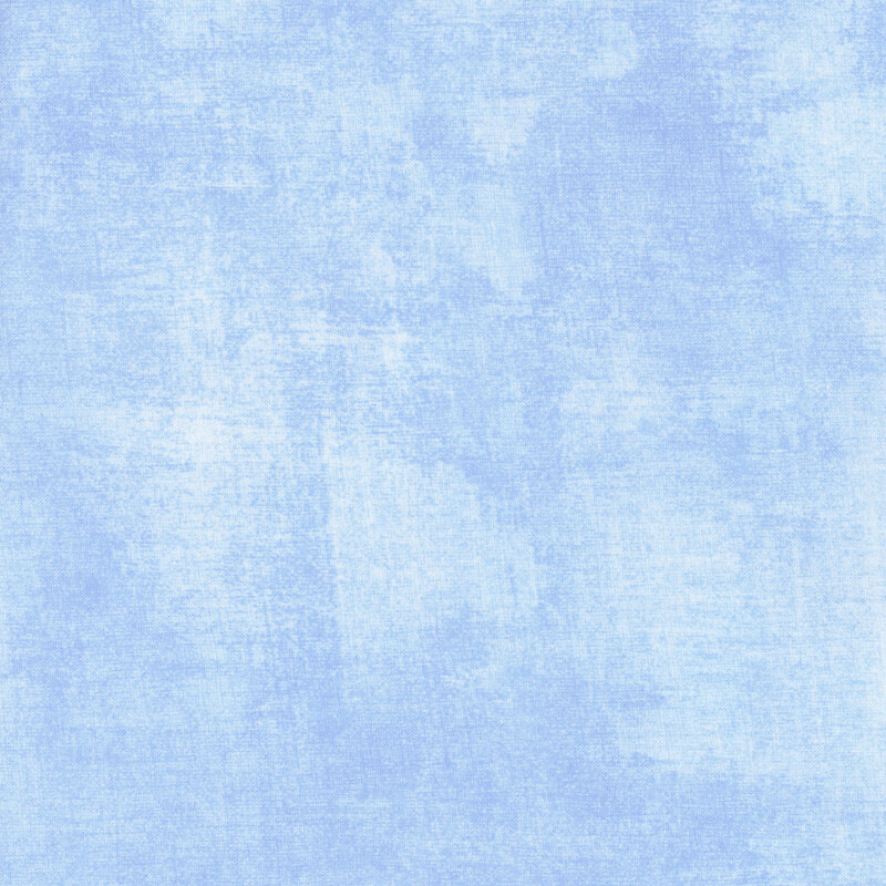 light blue fabric featuring baby blue dry-brushed texturing