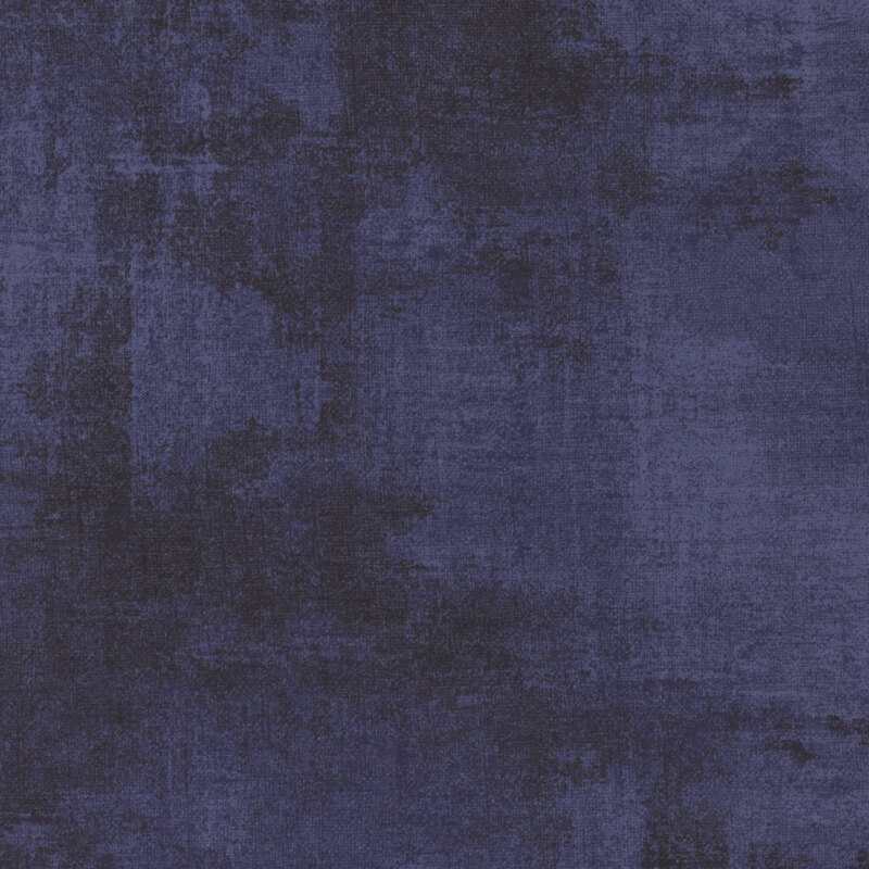 dark royal blue fabric featuring dark blue dry-brushed texturing