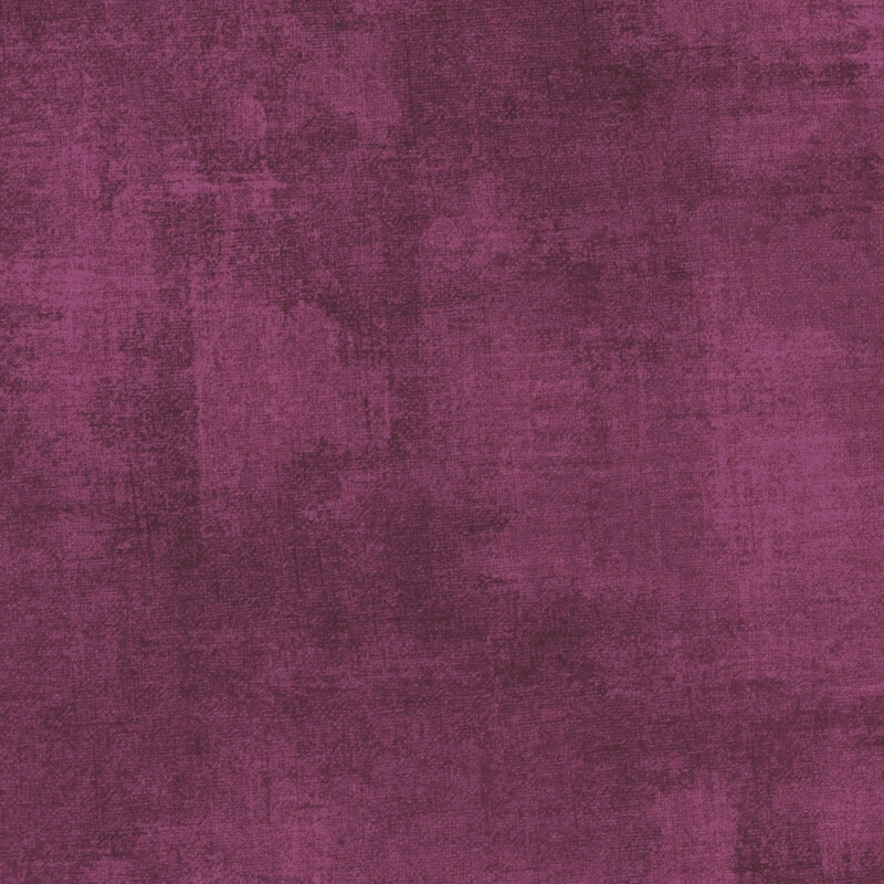 gorgeous purple fabric featuring deep plum dry-brushed texturing