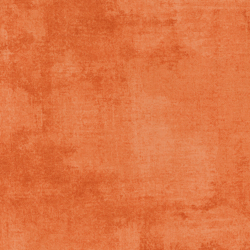 muted red orange fabric featuring vermillion orange dry-brushed texturing