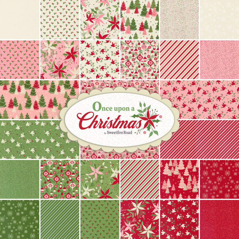Once Upon a Christmas Charm Pack by Sweetfire Road for Moda Fabrics -  RESERVE