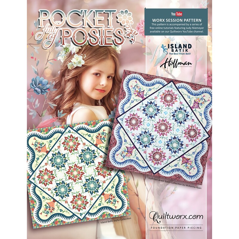 The front of Pocket Full of Posies pattern