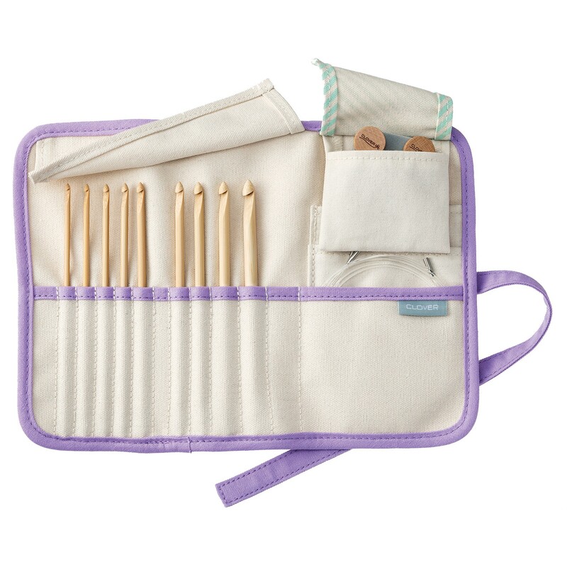 Interchangeable Tunisian Crochet Hook Takumi Combo Set