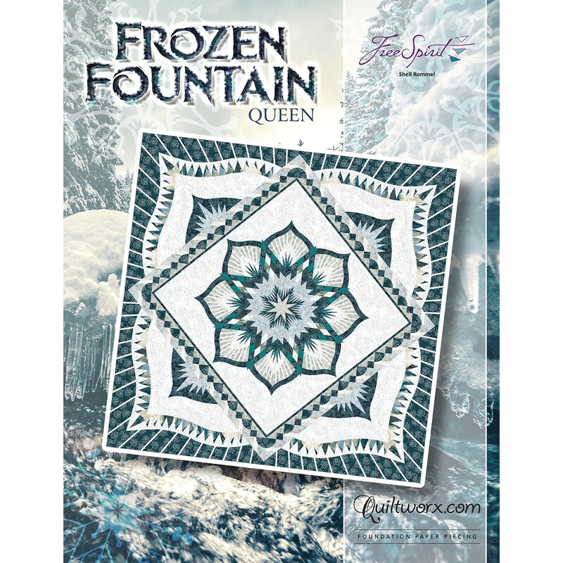The front of Frozen Fountain Queen pattern