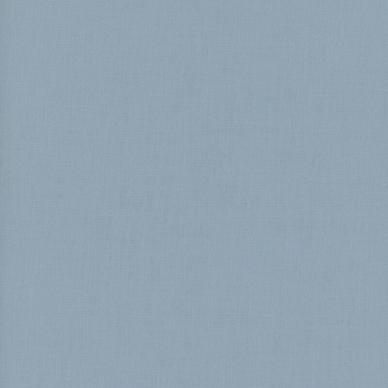 Solid grey blue fabric swatch