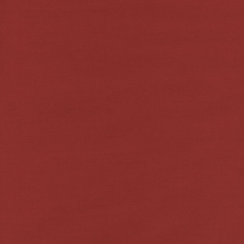 Solid brick red fabric 