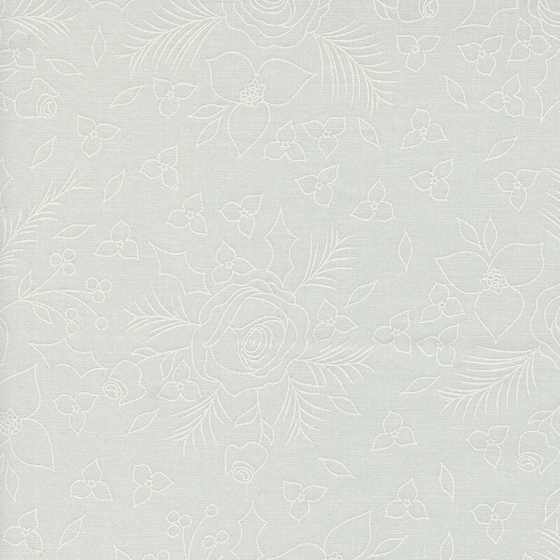 gray and white image of fabric showing tonal pattern