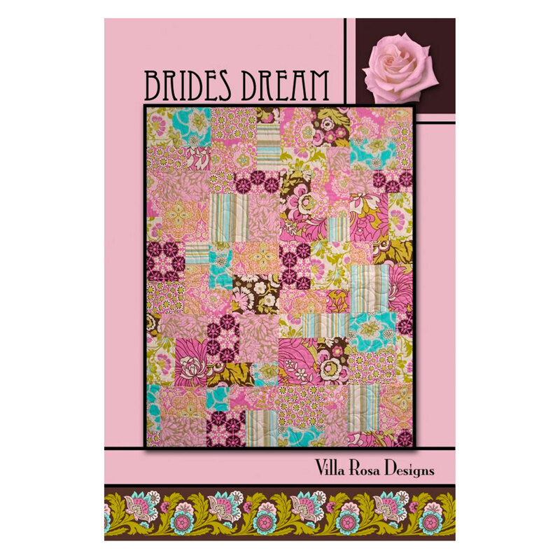 Front cover of the Brides Dream pattern booklet