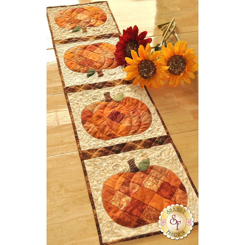 Patchwork Pumpkin Table Runner Pattern