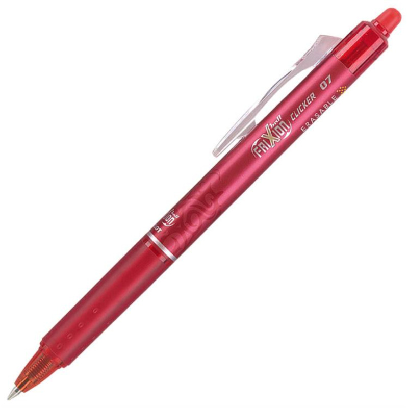 Frixion Clicker Pen - .7mm Red