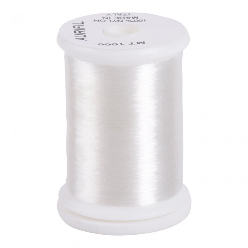 Invisible Nylon Thread 1094yd Clear, isolated on a white background