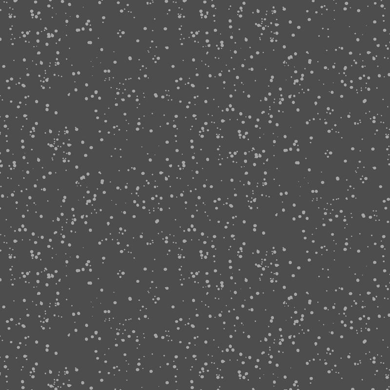 deep gray fabric with metallic silver speckling