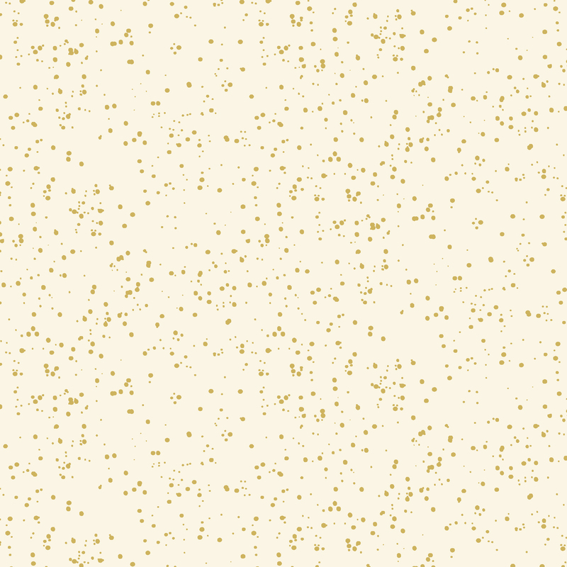 rich cream fabric with metallic gold speckling