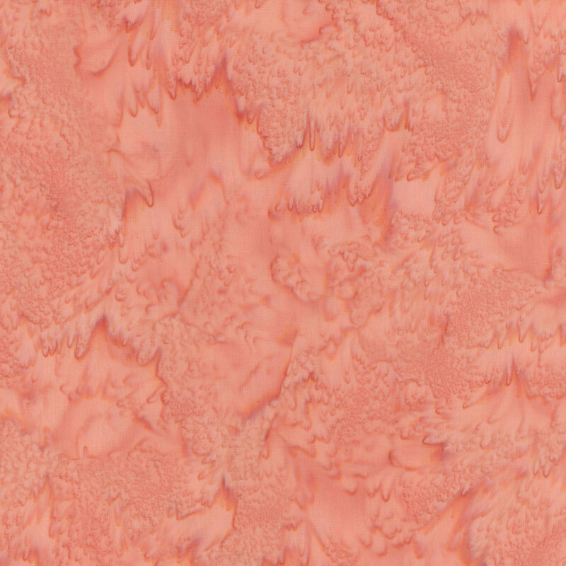 Peach mottled watercolor fabric