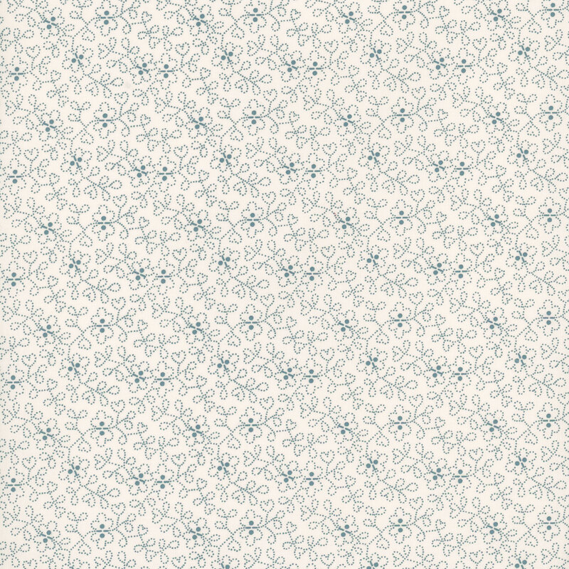 light cream fabric with a swirled floral design throughout