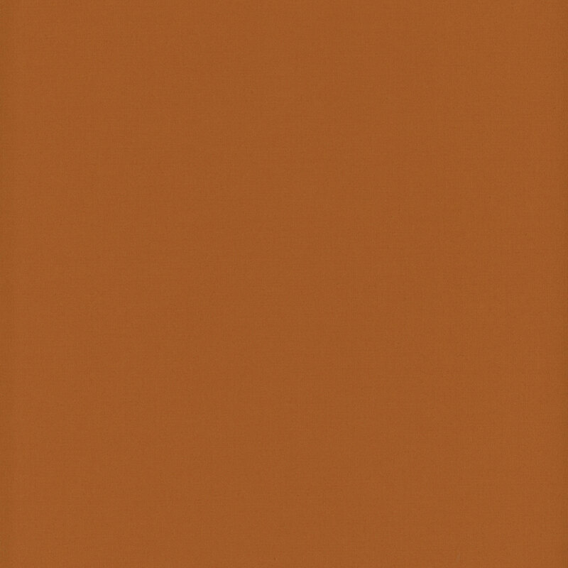 Image of a deep brown fabric, a solid toasty brown just like gingerbread color